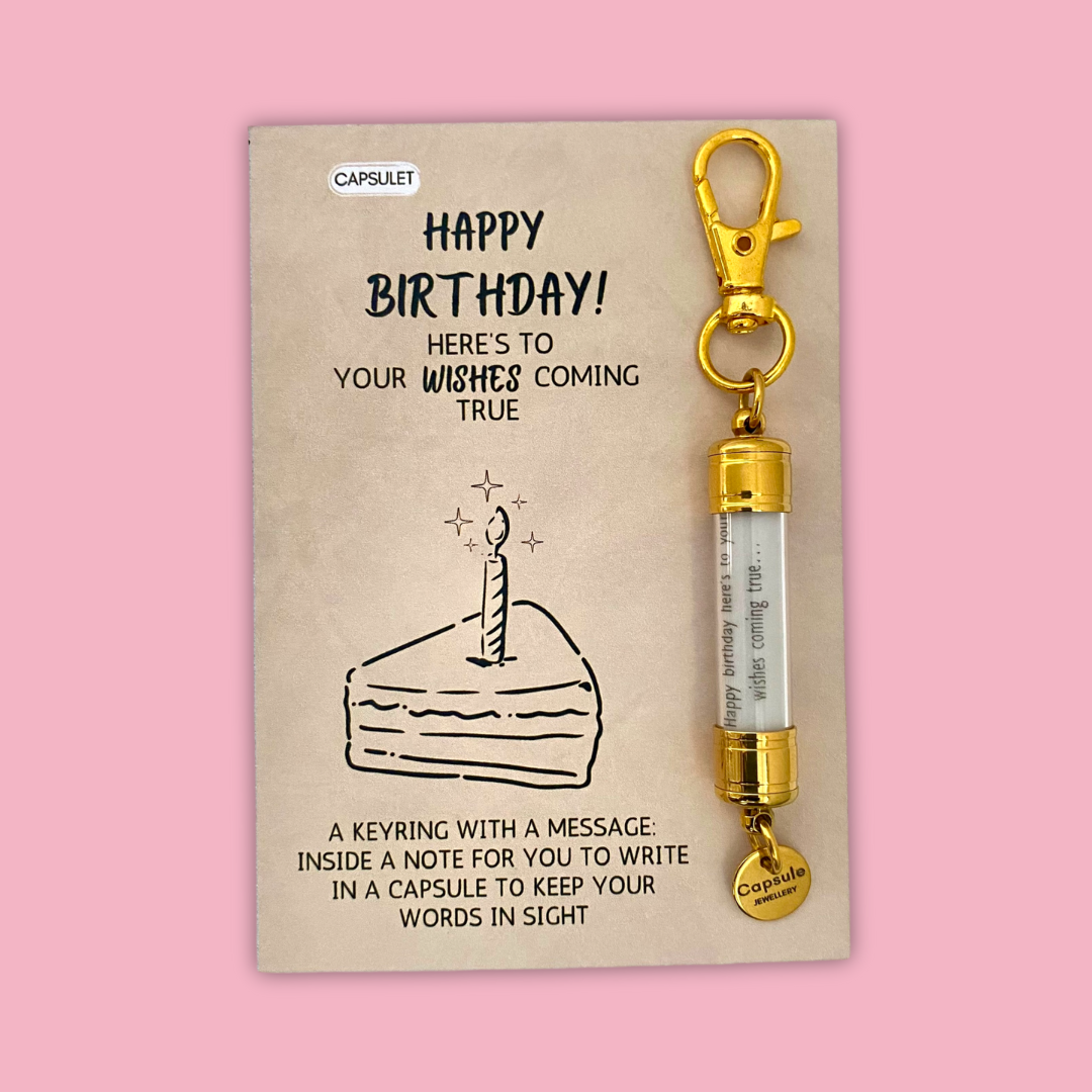 HAPPY BIRTHDAY HERE'S TO YOUR WISHES COMING TRUE