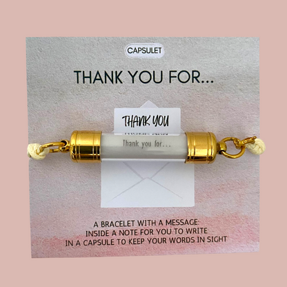 THANK YOU FOR...